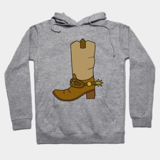 COUNTRY Western Brown Cowboy Boots Hoodie